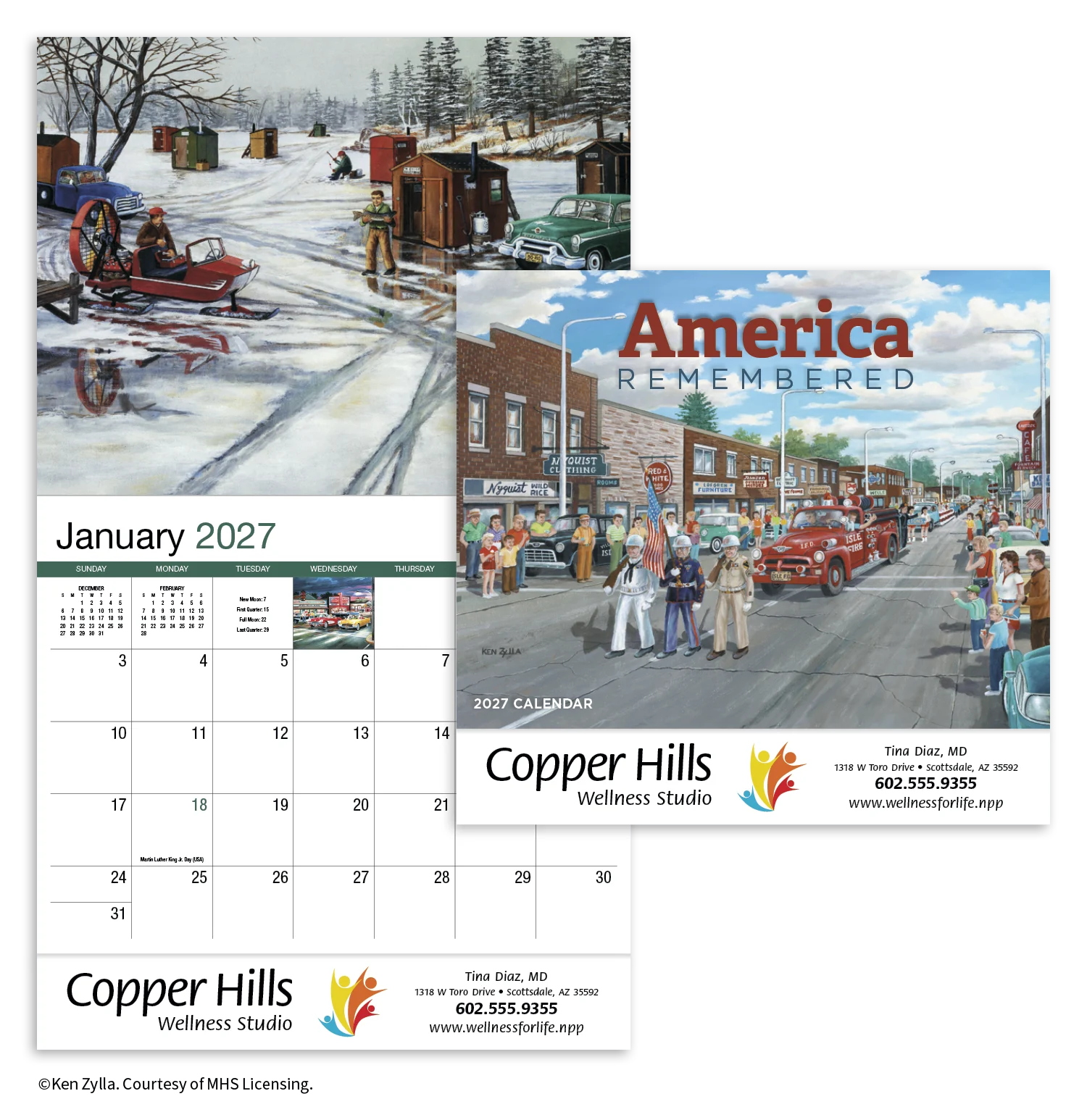 America Remembered Art Calendar | 13-Month Wall Calendars